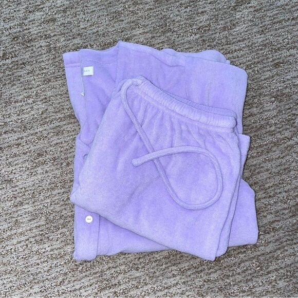 🚨 3 for $25 - CAROLE Hochman Terrycloth Pajama Set - Picture 1 of 9
